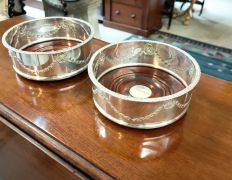 Pair of plated coasters Thumbnail 3