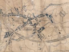 Old framed map of comber Co down Thumbnail 3