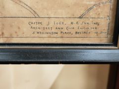 Old framed map of comber Co down Thumbnail 4