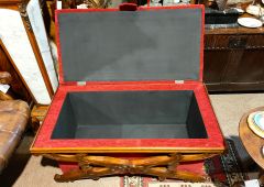 Victorian rosewood ottoman Thumbnail 3