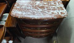 Marble top kingwood chest Thumbnail 4