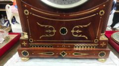 19th century mahogany cased bracket clock Thumbnail 3