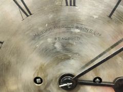19th century mahogany cased bracket clock Thumbnail 4