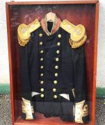 Cased royal navy jacket Thumbnail 4