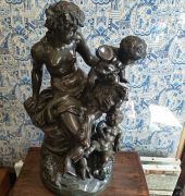 Victorian bronze statue / figures Thumbnail 1