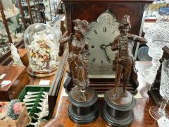Pair of bronze sculptures  Thumbnail 1