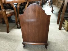 1920s mahogany magazine/paper stand Thumbnail 4