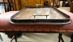 1920s oak two handles tray  Thumbnail 3
