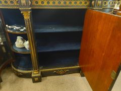 Victorian ebony credenza with ormolu mounts Thumbnail 3