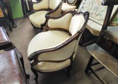 Pair of mahogany chairs  Thumbnail 3
