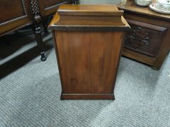 Edwardian mahogany coal box Thumbnail 3