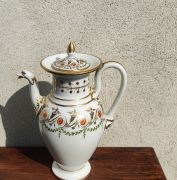 19th century french porcelain pot Thumbnail 1