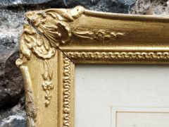 Gilt framed watercolour signed L. van Straaten  Thumbnail 3