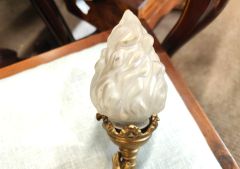 Set of gilt cherub lamps  Thumbnail 3