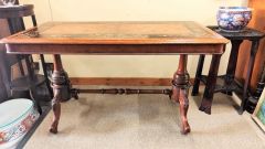 Victorian walnut side table Thumbnail 2