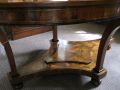 19th century Brass & inlaid Centre table Thumbnail 4