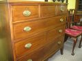 Georgian mahogany chest of drawers Thumbnail 2