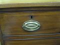 Georgian mahogany chest of drawers Thumbnail 3