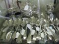 A large selection of georgian / victorian / edwardian silver items Thumbnail 2