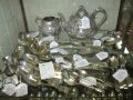 A large selection of georgian / victorian / edwardian silver items Thumbnail 3