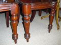 A pair of  Victorian mahogany hall chairs. Thumbnail 3