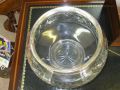 A silver rimmed cut glass bowl Thumbnail 4