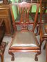 Set of six mahogany dining chairs  Thumbnail 2