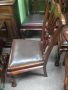 Set of six mahogany dining chairs  Thumbnail 3