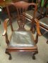 Set of six mahogany dining chairs  Thumbnail 4