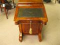 Victorian burr-walnut davenport Thumbnail 1