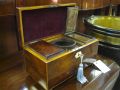 19th century walnut tea - caddy Thumbnail 4