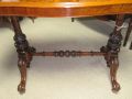 Victorian Burr-Walnut Side Table Thumbnail 3