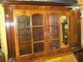 18th century walnut bureau bookcase Thumbnail 3