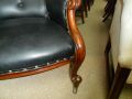 Victorian Mahogany Armchair Thumbnail 4