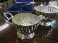 Silver sugar & cream & tongs Thumbnail 3