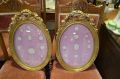 Pair of 19th century gilt framed plaster plaques Thumbnail 1