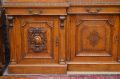 19th century oak bookcase Thumbnail 2