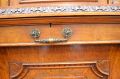 19th century oak bookcase Thumbnail 6