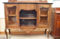 Victorian mahogany display cabinet Thumbnail 2