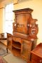 Victorian mahogany display cabinet Thumbnail 3