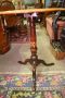 Georgian mahogany inlaid snap top occasional table Thumbnail 3