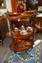 Victorian three tier walnut wot-not Thumbnail 2