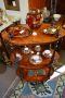 Victorian three tier walnut wot-not Thumbnail 4