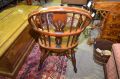 Oak armchair Thumbnail 3