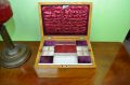 Victorian walnut sewing box  Thumbnail 3