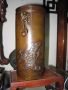 Pair of chinese 19th century bronze vases  Thumbnail 2
