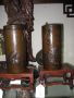 Pair of chinese 19th century bronze vases  Thumbnail 3