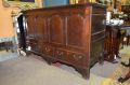 Large oak mule chest Thumbnail 2