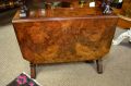 Burr-walnut double sutherland table Thumbnail 2