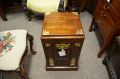 Mahogany and brass coal box Thumbnail 3